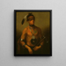 Hoo-Wan-Ne-Ka Petit Élan - Henry Inman — gerahmtes Bild an der Wand