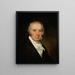 Portrait des Vaters des Künstlers - Henry Inman — gerahmtes Bild an der Wand