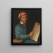 Séquoyah - Henry Inman — gerahmtes Bild an der Wand