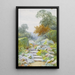 Der Weg im Garten - Henry John Sylvester Stannard — gerahmtes Bild an der Wand