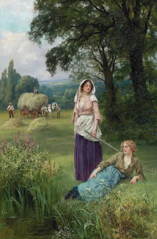 Henry John Yeend King - Haymaking.webp