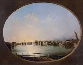 Ansicht von Charleston, Ostansicht - Henry Joseph Jackson — Ansicht des Kunstwerks