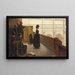 L'Orgue - Henry Lerolle — gerahmtes Bild an der Wand