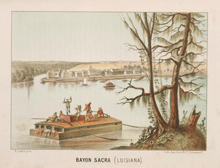 Bayou Sacra, Louisiana - Henry Lewis — Ansicht des Kunstwerks