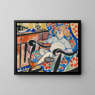 Gouache - Henry Lyman Saen — gerahmtes Bild an der Wand