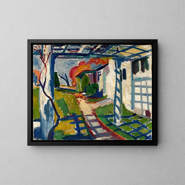 Treille - Henry Lyman Saen — gerahmtes Bild an der Wand