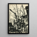 Unbenanntes V - Henry Lyman Saen — gerahmtes Bild an der Wand