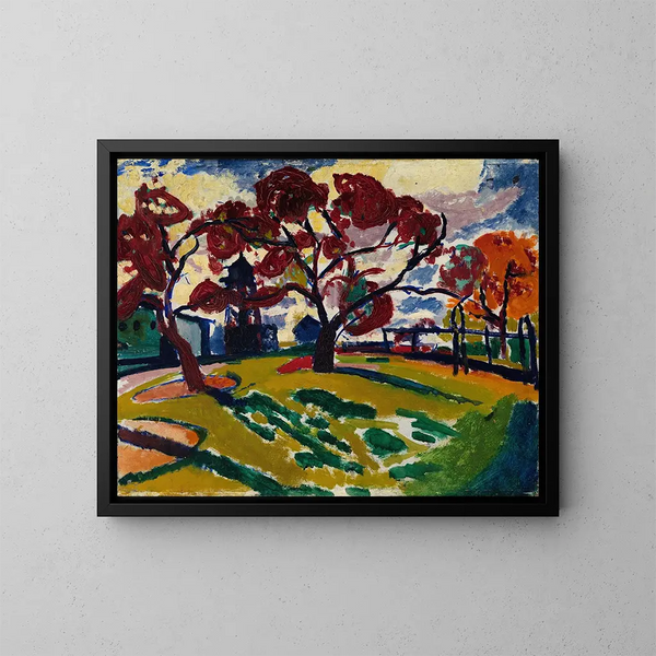 Winde - Henry Lyman Saen — gerahmtes Bild an der Wand