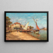Les Sablettes près de Toulon - Henry Malfroy — gerahmtes Bild an der Wand