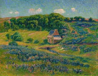 Ferme dans la campagne bretonne - Henry Moret — Ansicht des Kunstwerks