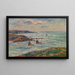 L'entrée du port de Doëlan, Finistère - Henry Moret — gerahmtes Bild an der Wand