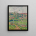 L'hiver en Bretagne - Henry Moret — gerahmtes Bild an der Wand