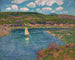 Fluss von Pont-Aven, Finistère - Henry Moret — Ansicht des Kunstwerks