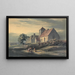 Kirche und Haus von Ore - Henry Morton — gerahmtes Bild an der Wand