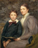 Mme William T. Evans und ihr Sohn - Henry Oliver Walker — Ansicht des Kunstwerks