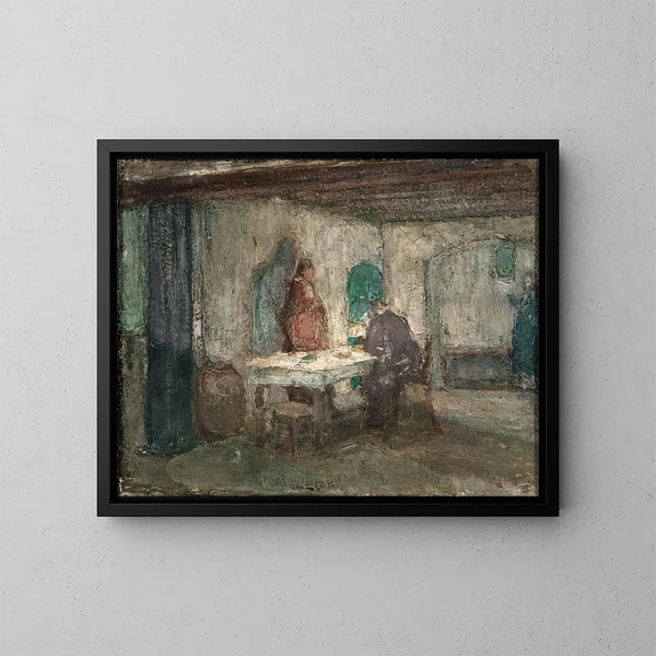 Und es verschwand aus ihrem Blickfeld - Henry Ossawa Tanner — gerahmtes Bild an der Wand