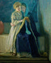 Der Christus und seine Mutter studieren die Schriften - Henry Ossawa Tanner — Ansicht des Kunstwerks