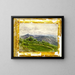 Landschaftsgemälde mit Berglandschaft in den Highlands von North Carolina - Henry Ossawa Tanner — gerahmtes Bild an der Wand