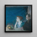 Portrait von M. und Mme Atherton Curtis mit Stillleben - Henry Ossawa Tanner — gerahmtes Bild an der Wand