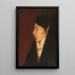 Profil de tête de femme - Henry Ossawa Tanner — gerahmtes Bild an der Wand
