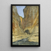 Der Canyon - Henry Ossawa Tanner — gerahmtes Bild an der Wand