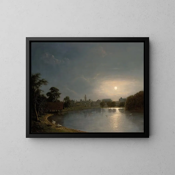 Die Parade der Horse Guards vom St James Park - Henry Pether — gerahmtes Bild an der Wand