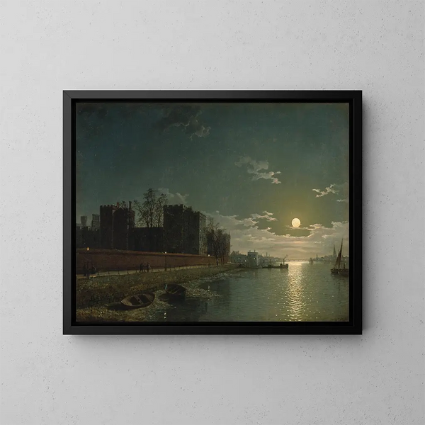 Palais de Lambeth - Henry Pether — gerahmtes Bild an der Wand