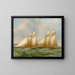 Regatta - Henry Sargeant — gerahmtes Bild an der Wand