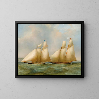 Regatta - Henry Sargeant — gerahmtes Bild an der Wand