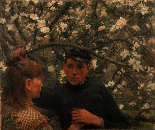 La Promesse - Henry Scott Tuke — Ansicht des Kunstwerks