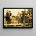Capital et travail - Henry Stacy Marks — gerahmtes Bild an der Wand