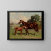 Castalie et le poulain - Henry Stull — gerahmtes Bild an der Wand