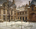 Der Garten des Musée Carnavalet, Schneeeffekt - Henry Tenr — Ansicht des Kunstwerks