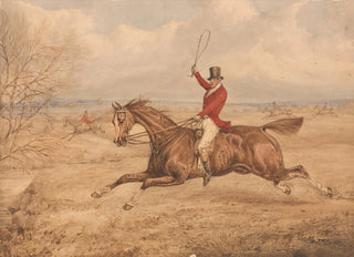 Henry Thomas Alken - Facing a Brook.webp