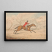 "Plutôt Trop Lent" - Henry Thomas Alken — gerahmtes Bild an der Wand