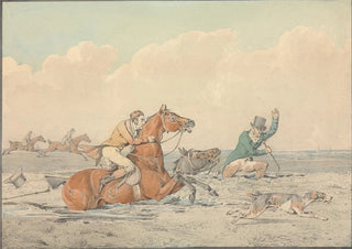 Henry Thomas Alken - Some Do and Some Dont It is All a Notion Getting into a Bog.webp