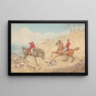 Henry Thomas Alken - The Huntsman and a Rider Encouraging the Hounds.webp