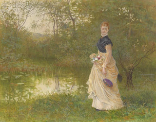 Neben dem Seerosenteich - Henry Towneley Green — Ansicht des Kunstwerks