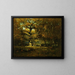 Holz des Connecticut-Gemäldes - Henry Ward Ranger — gerahmtes Bild an der Wand