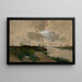 Sur l'Escaut, Hollande - Henry Ward Ranger — gerahmtes Bild an der Wand