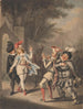 Le Duel La Nuit des Rois Akt III Szene IV - Henry William Bunbury — Ansicht des Kunstwerks