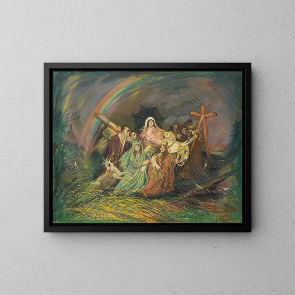 Gitanes - Henry de Groux — gerahmtes Bild an der Wand