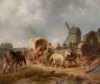 Henryk Pillati - Convoy of the wounded.webp