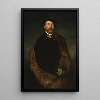 Henryk Rodakowski - Portrait of Maksymilian Rodakowski artists brother.webp