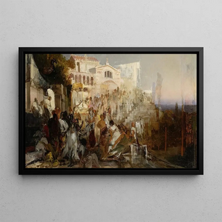 Henryk Siemiradzki - Candlesticks of Christianity sketch.webp