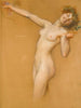 Studie einer Bacchantin für den Vintage-Morgen - Herbert James Draper — Ansicht des Kunstwerks