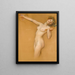 Studie einer Bacchantin für den Vintage-Morgen - Herbert James Draper — gerahmtes Bild an der Wand