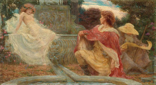 Herbert James Draper - The Spirit Of The Fountain.webp