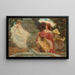 L'Esprit de la fontaine - Herbert James Draper — gerahmtes Bild an der Wand