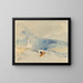 Ein Landschaft mit Bergen und Bach - Hercules Brabazon Brabazon — gerahmtes Bild an der Wand